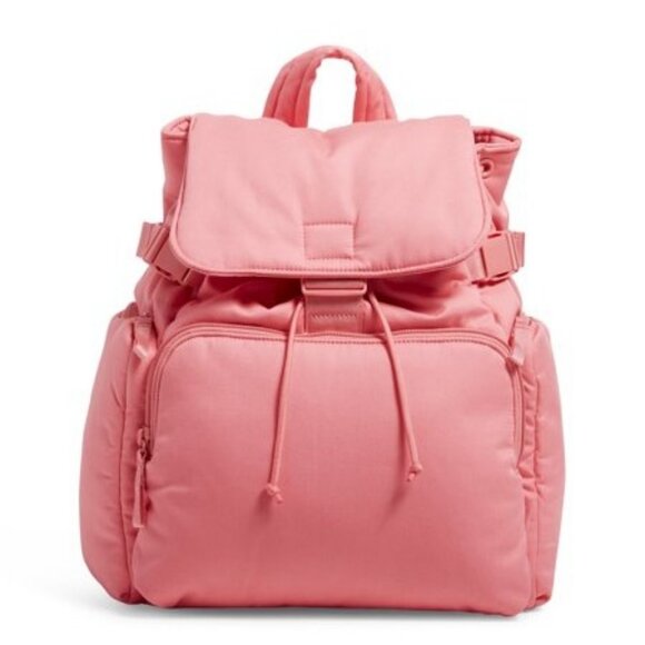Vera Bradley Handbags - Vera Bradley Utility Backpack in Rouge Rose New with tag